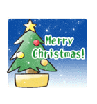 飛び出す！水彩の毎年使えるやさしいお正月（個別スタンプ：14）