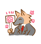 あけおめ！犬の会社員コギ村さん（個別スタンプ：32）