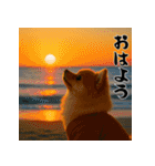 毎年使える♡ポメラニアンの年末年始（個別スタンプ：23）