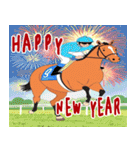 あけおめ ゆる競馬（個別スタンプ：22）