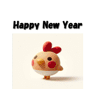 十二支全部 あけおめ 年賀状 キャラクター（個別スタンプ：30）