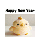 十二支全部 あけおめ 年賀状 ヌイグルミ（個別スタンプ：31）