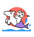 あけおめ！妖精馬ケルピー（個別スタンプ：9）