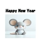 十二支全部 あけおめ 年賀状 おもちゃ（個別スタンプ：2）