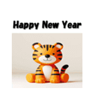 十二支全部 あけおめ 年賀状 おもちゃ（個別スタンプ：8）