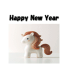 十二支全部 あけおめ 年賀状 おもちゃ（個別スタンプ：22）