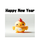 十二支全部 あけおめ 年賀状 おもちゃ（個別スタンプ：34）