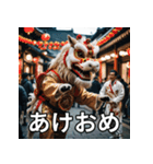 馬のお正月ポップアップスタンプ（個別スタンプ：10）