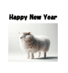 十二支全部 あけおめ 年賀状 リアル2（個別スタンプ：25）