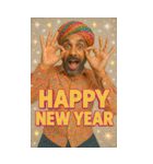 面白いインド人のあけおめスタンプ2026（個別スタンプ：29）