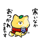 家族で使える脱力たぬきXmas・年末・お正月（個別スタンプ：6）