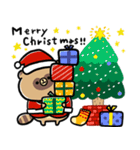 家族で使える脱力たぬきXmas・年末・お正月（個別スタンプ：17）