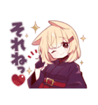 うさみみ少女✿あけおめスタンプ2026（個別スタンプ：12）