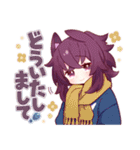 うさみみ少女✿あけおめスタンプ2026（個別スタンプ：24）