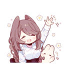 うさみみ少女✿あけおめスタンプ2026（個別スタンプ：29）