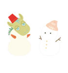 十二支うまのような何か 年末年始ver.（個別スタンプ：26）