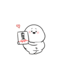 動けるぽっちゃり白丸赤太郎(年末年始2026)（個別スタンプ：17）