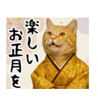 あけおめ猫の年末年始スタンプ（個別スタンプ：13）
