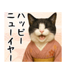 あけおめ猫の年末年始スタンプ（個別スタンプ：18）