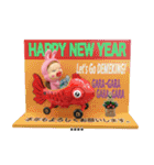 カスタムであけおめだよ！さげみちゃん（個別スタンプ：13）