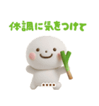 誰でも年末年始に使える3Dカスタムスタンプ（個別スタンプ：35）