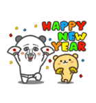 パンダおっさん プチ 2026（個別スタンプ：39）