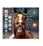 元気な馬☆お正月（個別スタンプ：4）