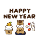 【ゆるかわ★午年スタンプ2026】（個別スタンプ：2）
