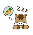 【ゆるかわ★午年スタンプ2026】（個別スタンプ：39）