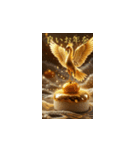 ⭐️飛び出す！2026金運上昇不死鳥⭐️（個別スタンプ：21）