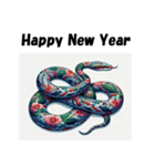 十二支全部 あけおめ 年賀状 ハワイ（個別スタンプ：19）