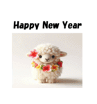 十二支全部 あけおめ 年賀状 ハワイ（個別スタンプ：27）