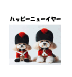 十二支全部 あけおめ 年賀状 イギリス（個別スタンプ：36）