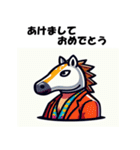 十二支全部 あけおめ 年賀状 プロレスラー（個別スタンプ：20）