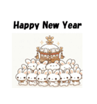十二支全部 あけおめ 年賀状 おみこし 神輿（個別スタンプ：11）