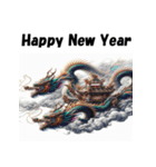 十二支全部 あけおめ 年賀状 おみこし 神輿（個別スタンプ：15）