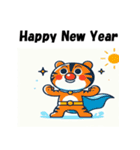 十二支全部 あけおめ 年賀状 ファンタジー（個別スタンプ：8）