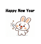 十二支全部 あけおめ 年賀状 ファンタジー（個別スタンプ：13）