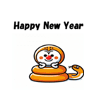 十二支全部 あけおめ 年賀状 ファンタジー（個別スタンプ：19）