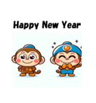 十二支全部 あけおめ 年賀状 ファンタジー（個別スタンプ：29）