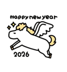 使える！午年年賀状2026（個別スタンプ：15）