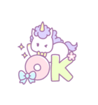 女子の年賀状2026（個別スタンプ：20）