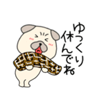 【あけおめ】パグ犬のぱーちゃん90（個別スタンプ：22）