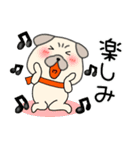 【あけおめ】パグ犬のぱーちゃん90（個別スタンプ：28）