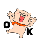 【あけおめ】ブタのぶたまる121（個別スタンプ：2）