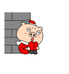 【あけおめ】ブタのぶたまる121（個別スタンプ：30）