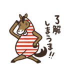 午年のまっさん（個別スタンプ：31）