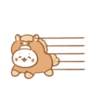 しろたん 冬＆年末年始スタンプ2026 午年（個別スタンプ：16）