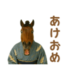 ダラダラ馬のお正月2026（個別スタンプ：3）