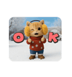 タマにゃんの冬（クリスマス・お正月）（個別スタンプ：1）